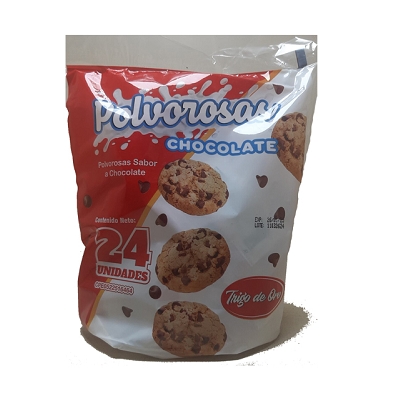 GALLETA POLVOROSA CHOCOLATE 18X24X10GR